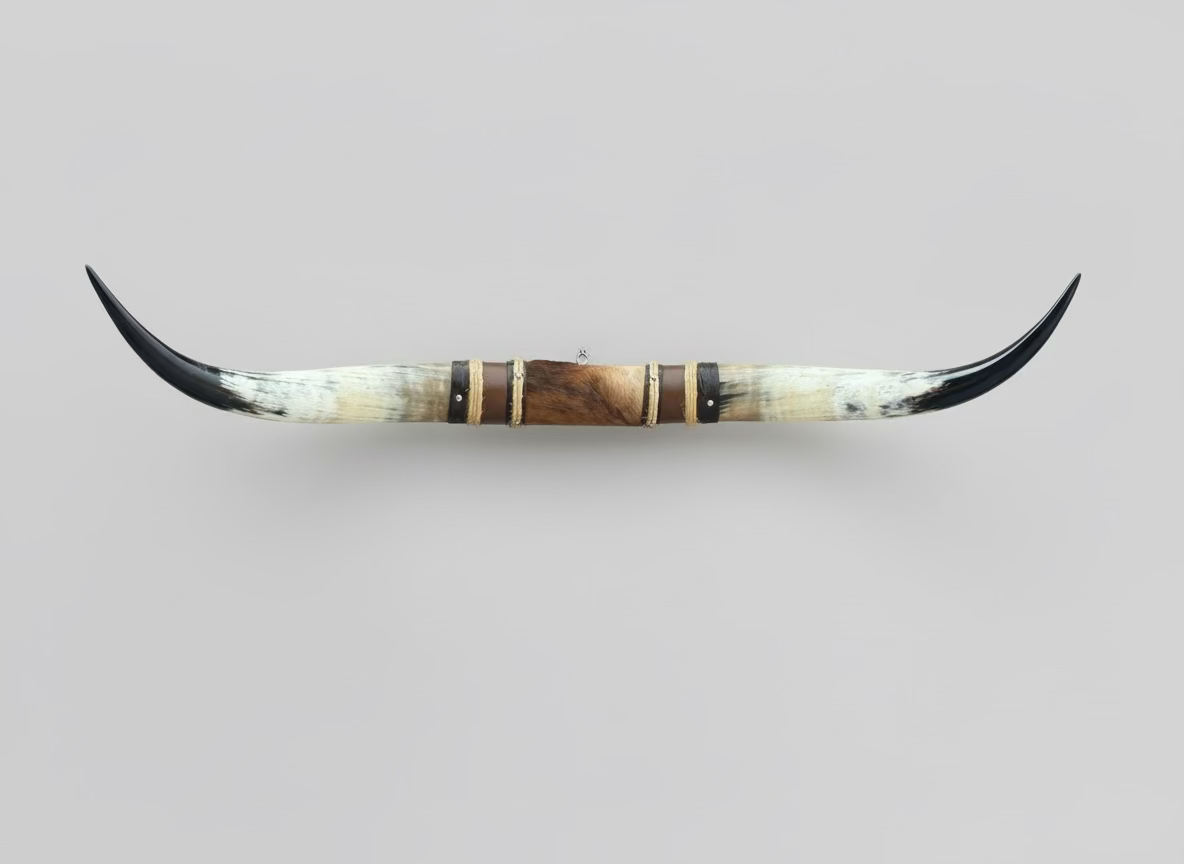 Mounted Steer Horns (50")