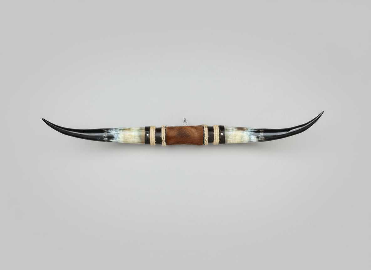 Mounted Steer Horns (48")