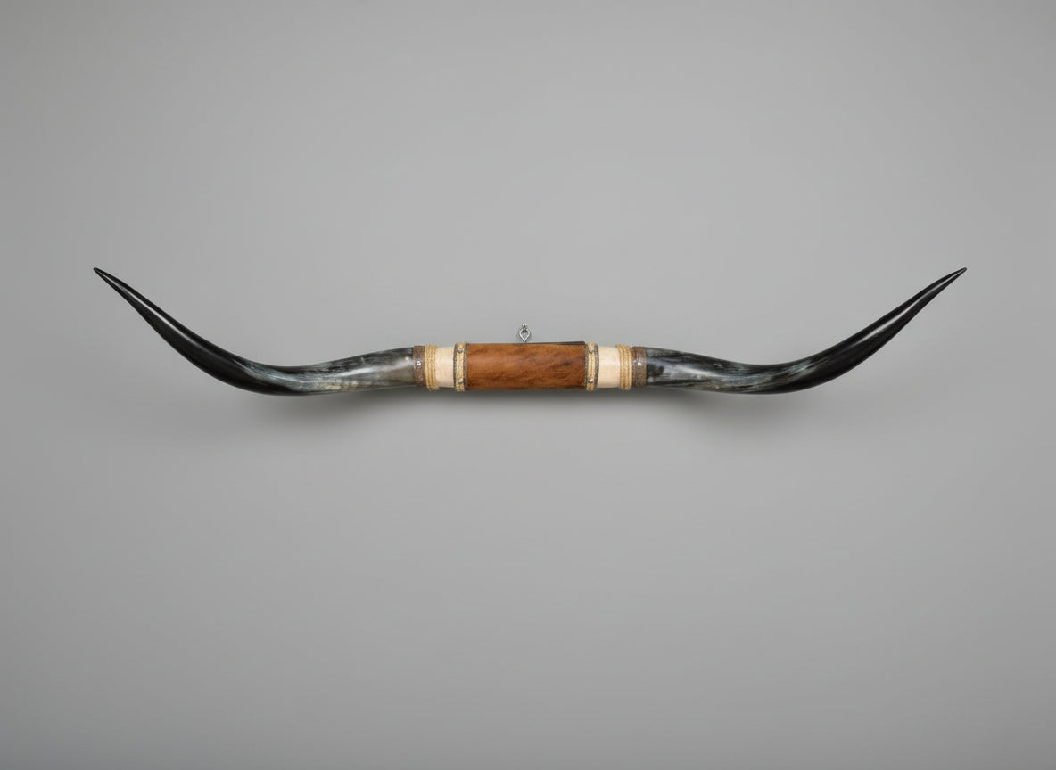 Mounted Steer Horns (49")