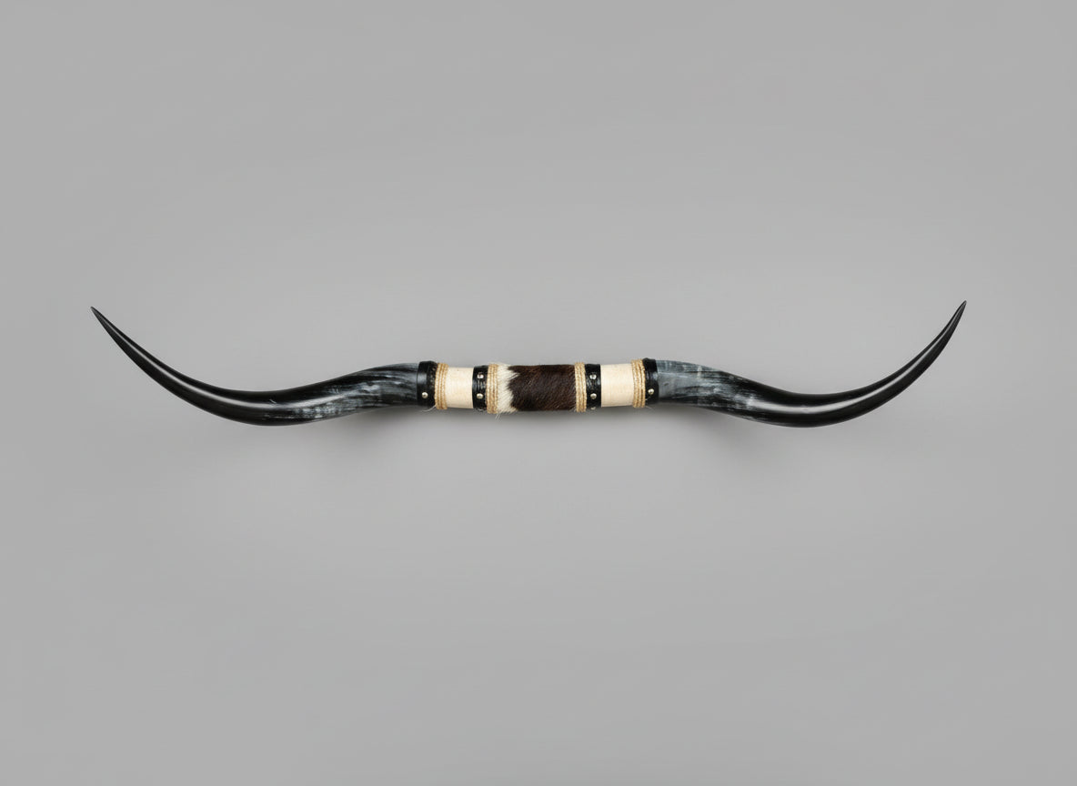 Mounted Steer Horns (47.5")