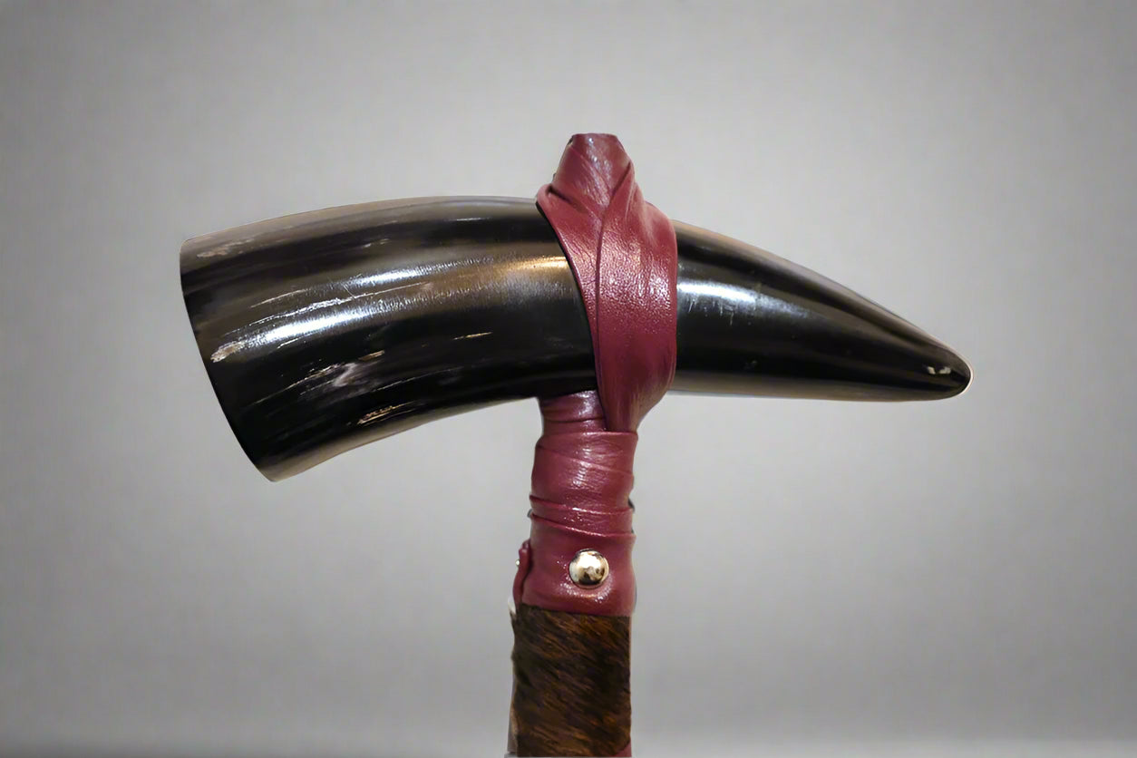 Handmade Genuine Horn Rattle