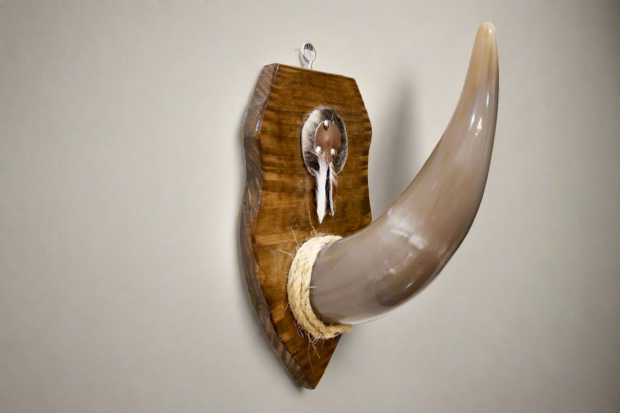 Genuine Steer Horn Rack