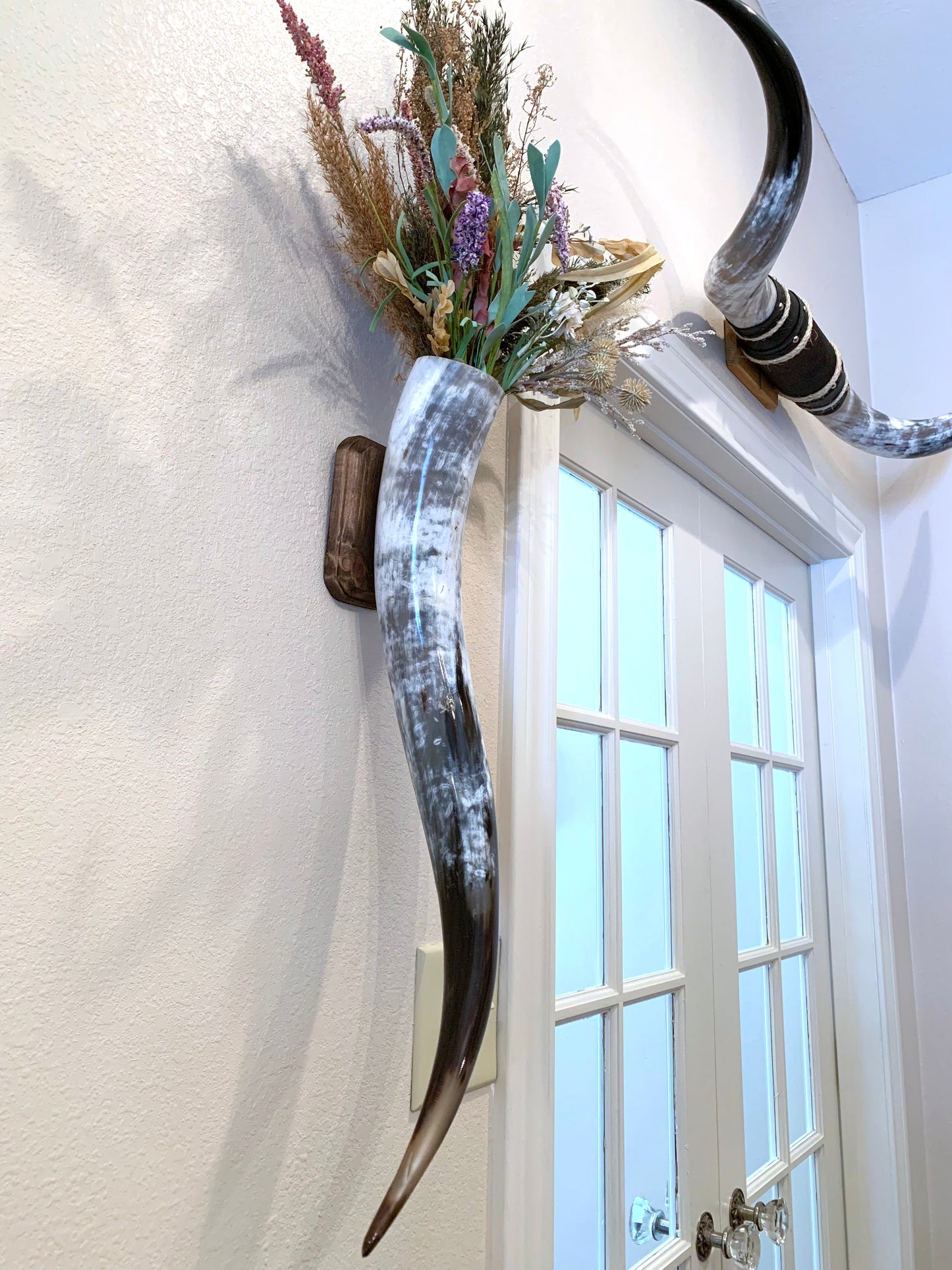 Steer Horn Wall Piece