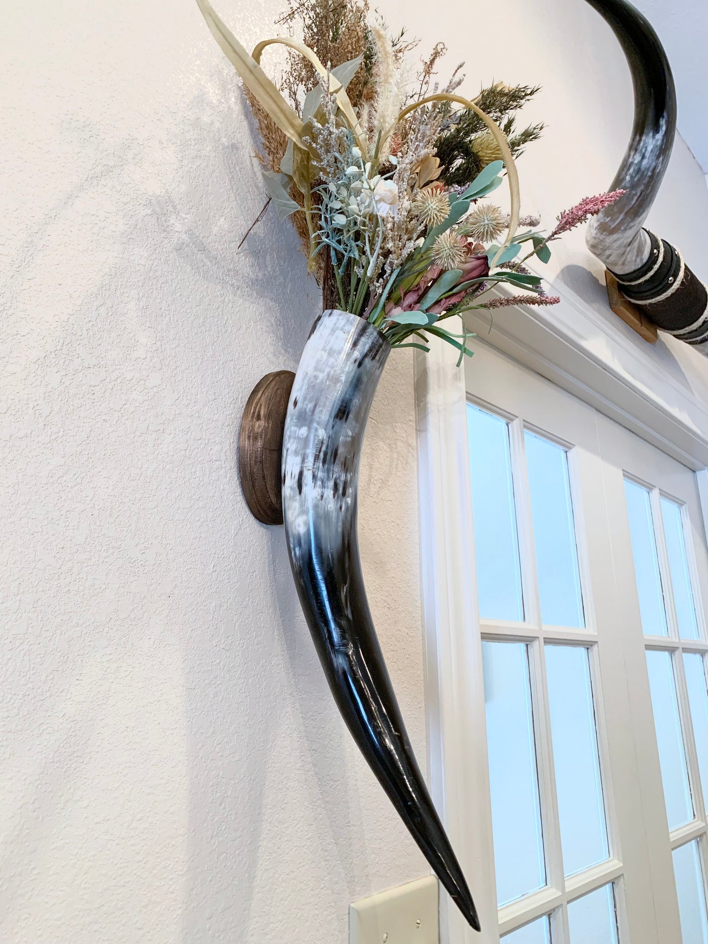 Steer Horn Wall Piece