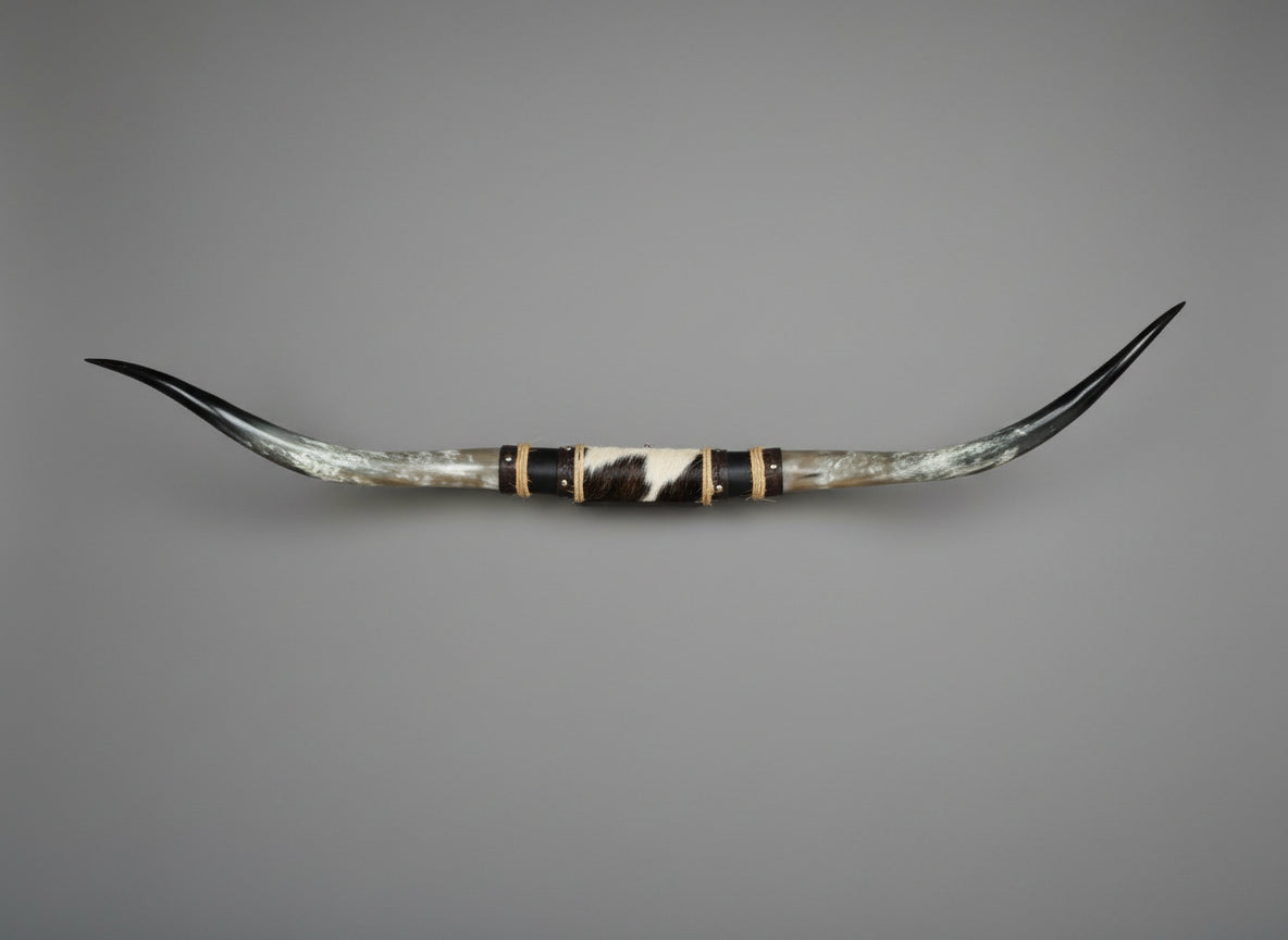 Mounted Steer Horns (52.5")